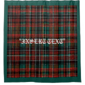 Tartan Douchegordijn (Voorkant)