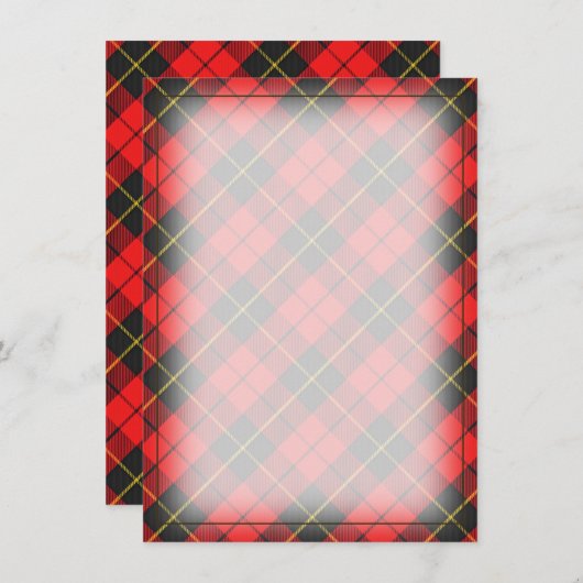 Tartan Dream Clan Wallace (Voorkant / Achterkant)