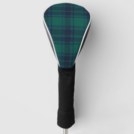 Tartan Driver Hoesje Golfheadcover (Voorkant)