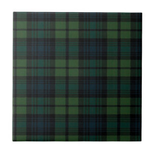 Tartan Fabric Ceramic Tegel Tegeltje