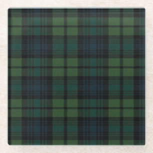 Tartan Fabric Glass Onderzetter Glazen Onderzetter