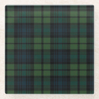 Tartan Fabric Glass Onderzetter Glazen Onderzetter
