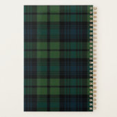 Tartan Fabric Planner (Achterkant)