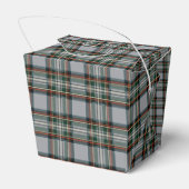 Tartan Favor Box with Custom Hand-Drawn Note Bedankdoosjes (Achterkant)