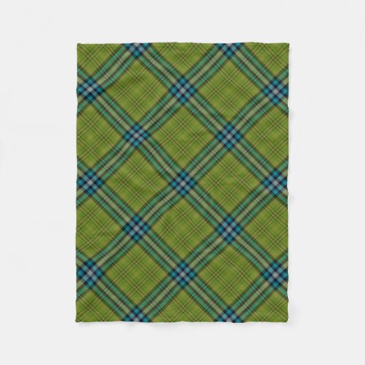Tartan Fleece Deken (Voorkant)