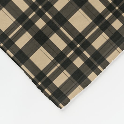 Tartan fleece deken (Hoek)