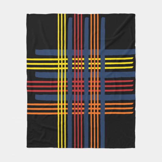 Tartan Fleece Deken (Voorkant)