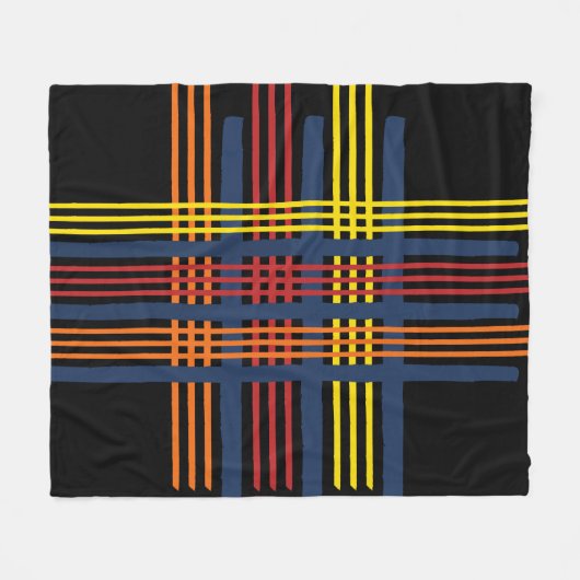 Tartan Fleece Deken (Voorkant (Horizontaal))