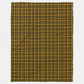 Tartan fleece deken – Klassiek ruitjesontwerp (Voorkant)