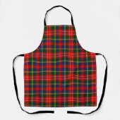 Tartan, gebrand, Schots gelooid, Schort (Voorkant)