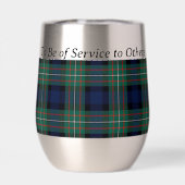 Tartan geïsoleerde tumbler #3 (Achterkant)