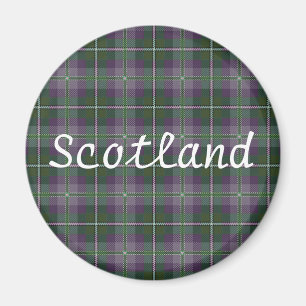Tartan Gift Magnet - Souvenir of Scotland