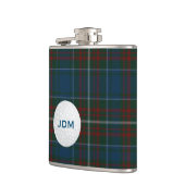Tartan Golf Fles met Monogram Clan MacConnell Plai Heupfles (Links)