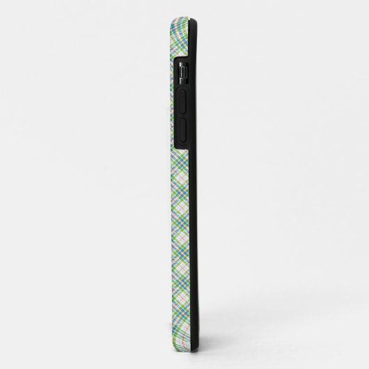 Tartan Green Blue Case-Mate iPhone Case (Achterkant/links)