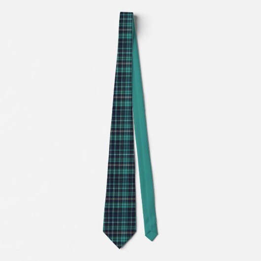 Tartan Groen Stropdas (Voorkant)