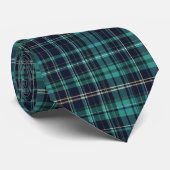 Tartan Groen Stropdas (Opgerold)