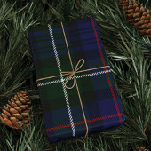 Tartan Groene Paarse Check Clan MacKenzie Cadeaupapier