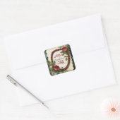 TARTAN HANDFASTING STICKERS VOOR FAVORIETE ENVELOP (Envelop)