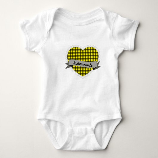 Tartan Harten Logo honkbal shirt (Voorkant)