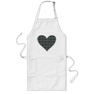 Tartan Heart Design Schort
