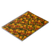 Tartan Highland Koe Design Notitieboek (Linkerzijde)
