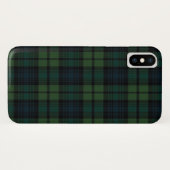 Tartan Hoesje-Mate Barely Er is iPhone X Hoesje (Achterkant (horizontaal))