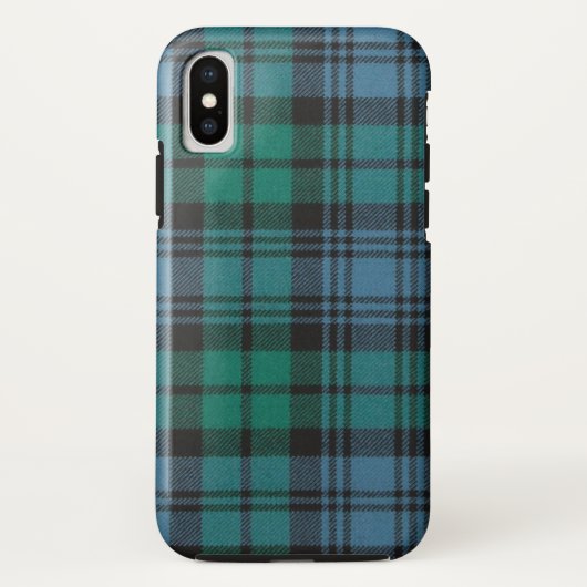 Tartan Hoesje-Mate Tough Apple iPhone XS Hoesje (Achterkant)