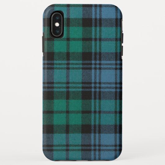 Tartan Hoesje-Mate Tough Apple iPhone XS Max Hoesj Case-Mate iPhone Case (Achterkant)