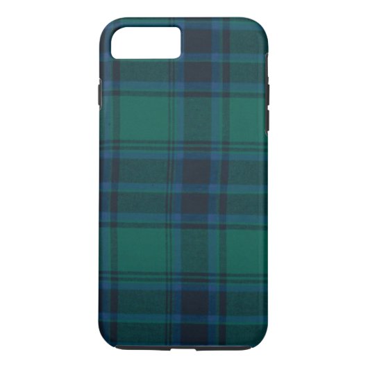 Tartan Hoesje-Mate Tough iPhone 8Plus/7 Plus Hoesj Case-Mate iPhone Case (Achterkant)