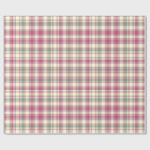 Tartan Holiday Cadeaupapier (Vlak)