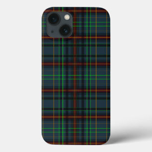 Tartan in blauw, oranje, groen Case-Mate iPhone case