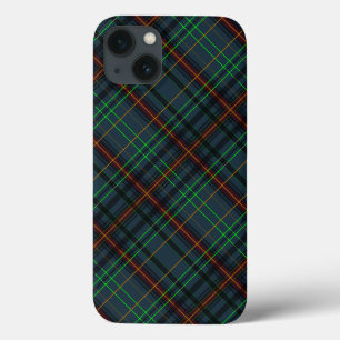 Tartan in blauw, oranje, groen Case-Mate iPhone case