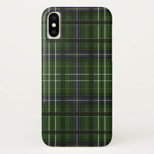 Tartan in groen Case-Mate iPhone case