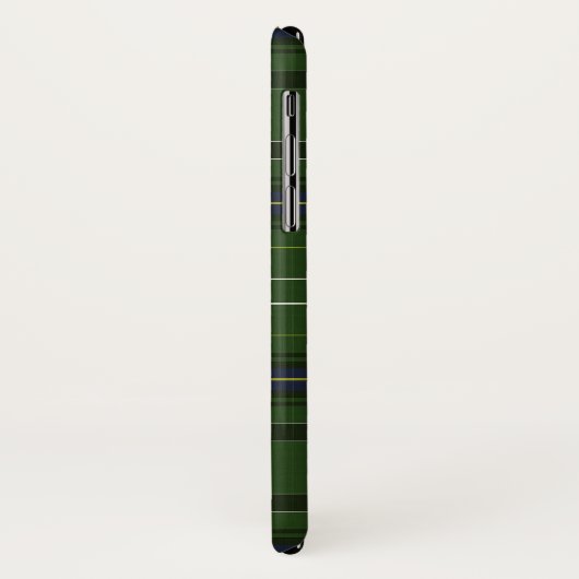 Tartan in groen Case-Mate iPhone case (Achterkant/links)