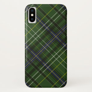 Tartan in groen Case-Mate iPhone case
