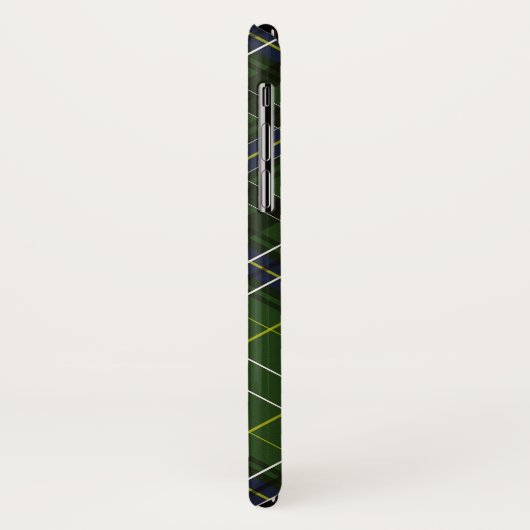 Tartan in groen Case-Mate iPhone case (Achterkant/links)