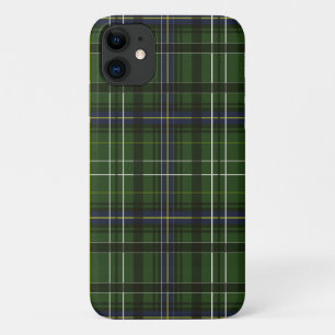 Tartan in groen Case-Mate iPhone case