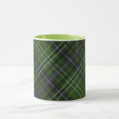 Tartan in groen mok (Midden)