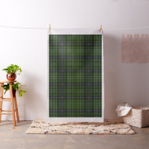 Tartan in groen stof