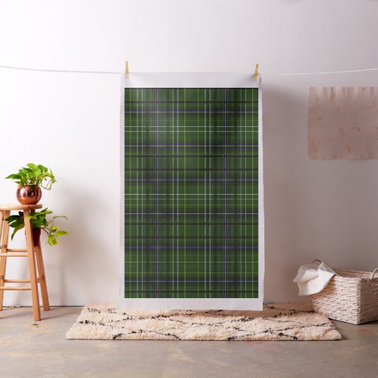Tartan in groen stof (Voorbeeld)