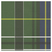 Tartan in groen stof (Close Up)