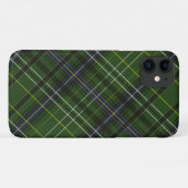 Tartan in het groen Case-Mate iPhone case (Achterkant (horizontaal))