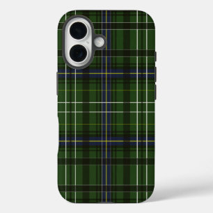 Tartan in het groen iPhone 16 hoesje