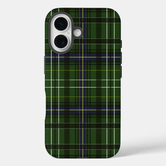 Tartan in het groen Case-Mate iPhone case (Achterkant)