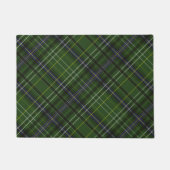 Tartan in het groen deurmat (Voorkant)