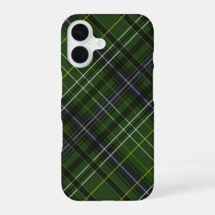 Tartan in het groen iPhone 16 hoesje