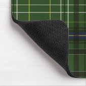 Tartan in het groen muismat (Hoek)