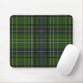 Tartan in het groen muismat (Met muis)