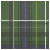Tartan in het groen stof (Swatch)