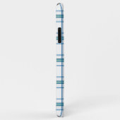 Tartan in turquoise... Case-Mate iPhone case (Achterkant/rechts)